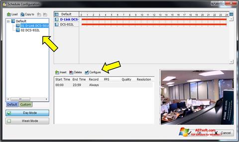 Screenshot D-ViewCam para Windows 7