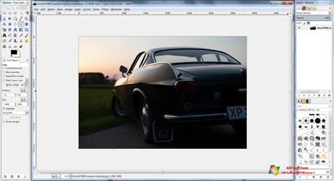 Screenshot GIMP para Windows 7