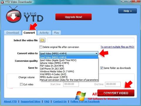 Screenshot YTD Video Downloader para Windows 7