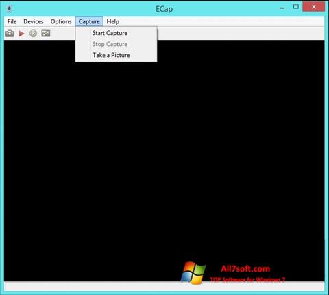 Screenshot ECap para Windows 7