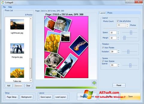 Screenshot CollageIt para Windows 7