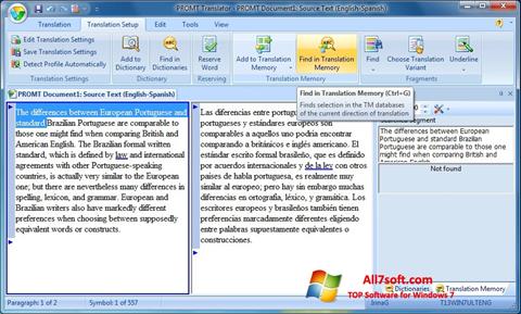 Screenshot PROMT para Windows 7