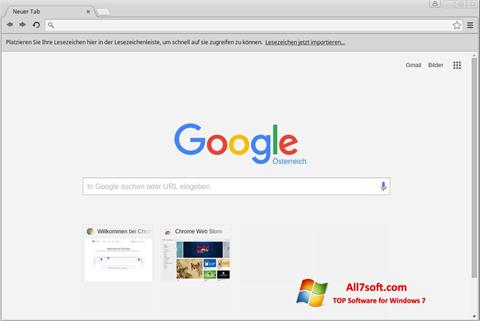 Screenshot Google Chrome para Windows 7