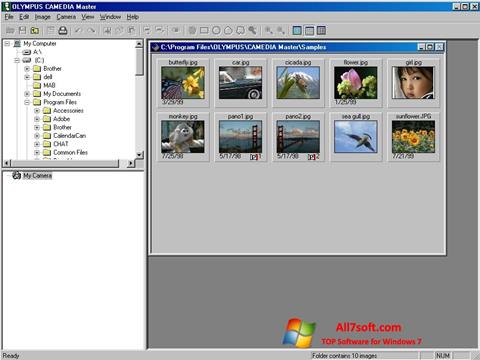 Screenshot Olympus Master para Windows 7