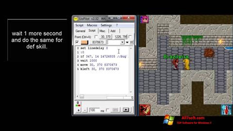 Screenshot UoPilot para Windows 7