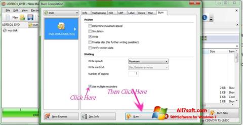 Screenshot Nero Image Drive para Windows 7