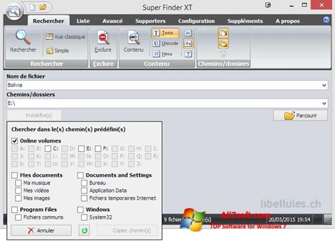 Screenshot Super Finder XT para Windows 7