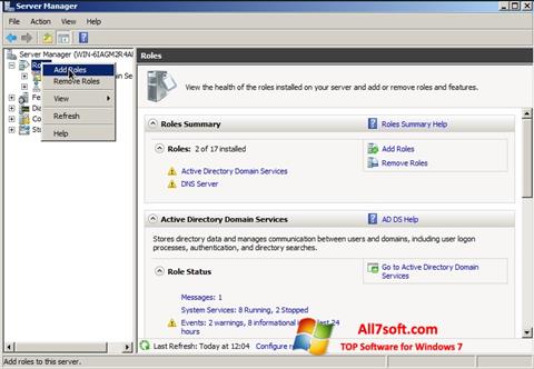 Screenshot Open Server para Windows 7