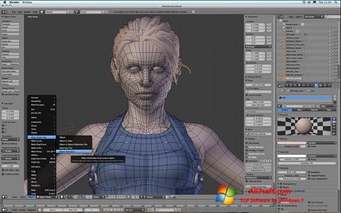 Screenshot Blender para Windows 7