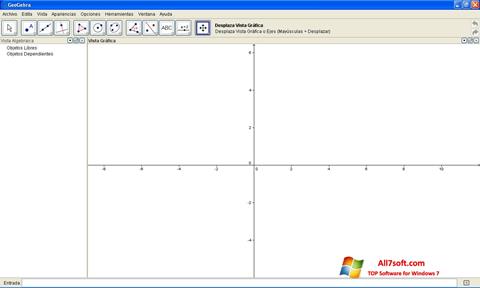 Screenshot GeoGebra para Windows 7