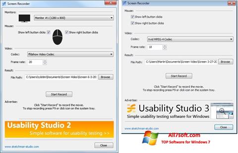 Screenshot Rylstim Screen Recorder para Windows 7