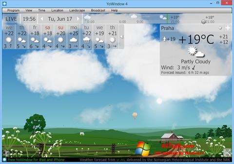 Screenshot YoWindow para Windows 7