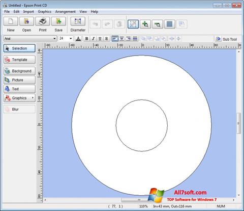 Screenshot EPSON Print CD para Windows 7