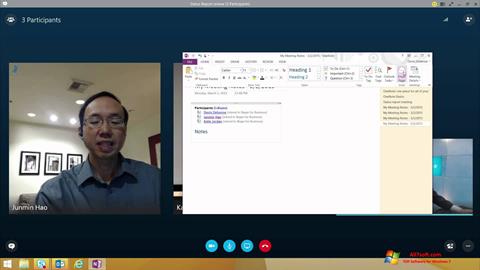 Screenshot Skype for Business para Windows 7