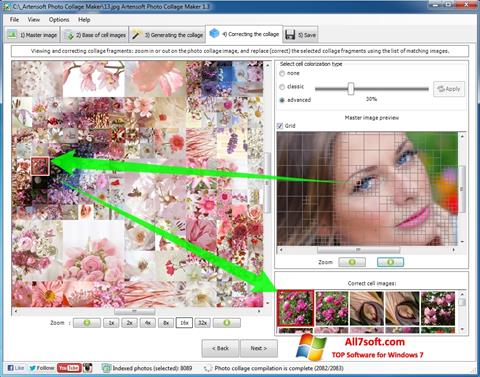 Screenshot Photo Collage para Windows 7