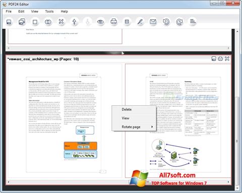 Screenshot PDF24 Creator para Windows 7