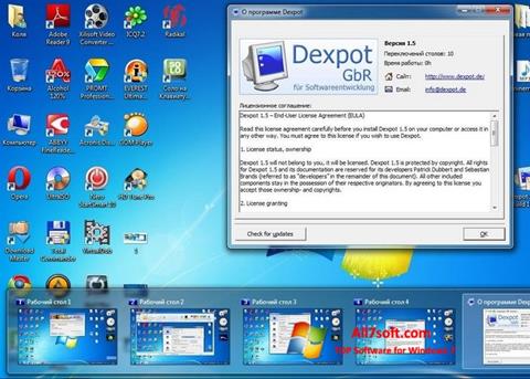 Screenshot Dexpot para Windows 7