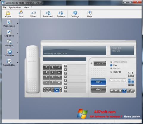 Screenshot VentaFax para Windows 7