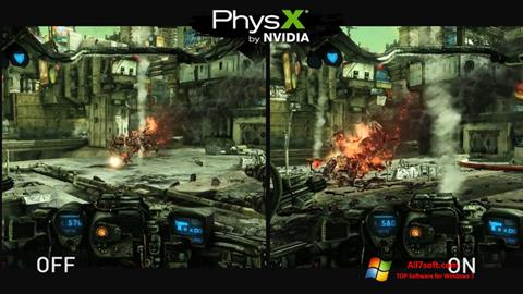 Screenshot NVIDIA PhysX para Windows 7
