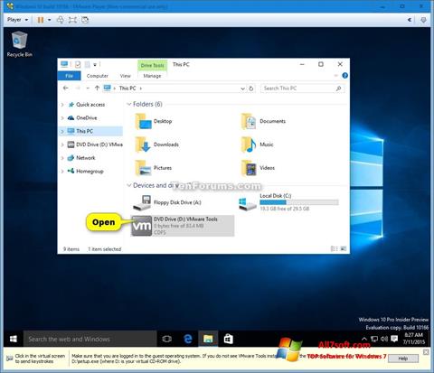 Screenshot Virtual CD para Windows 7