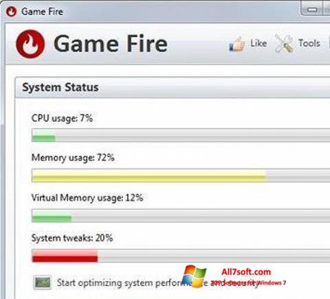 Screenshot Game Fire para Windows 7