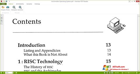 Screenshot Hamster PDF Reader para Windows 7