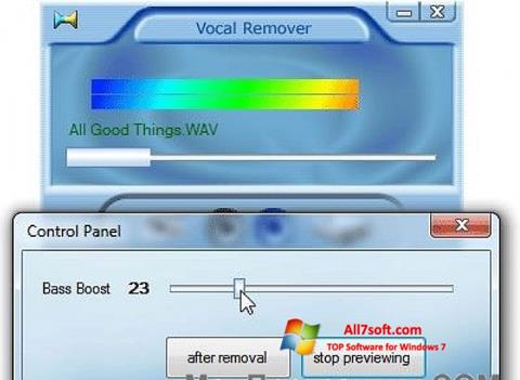 Screenshot Yogen Vocal Remover para Windows 7