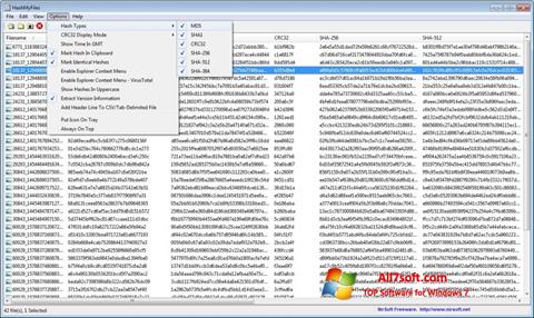 Screenshot HashMyFiles para Windows 7
