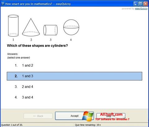 Screenshot easyQuizzy para Windows 7