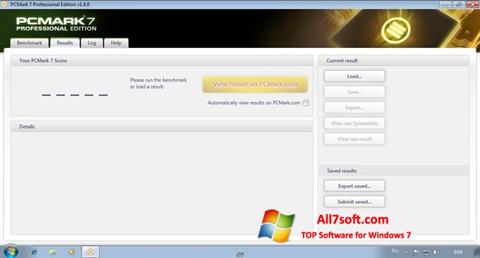 Screenshot PCMark para Windows 7