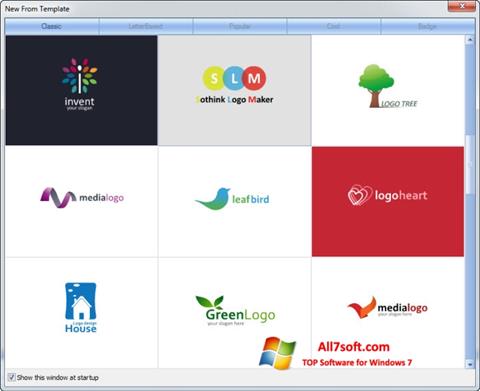 Screenshot Sothink Logo Maker para Windows 7